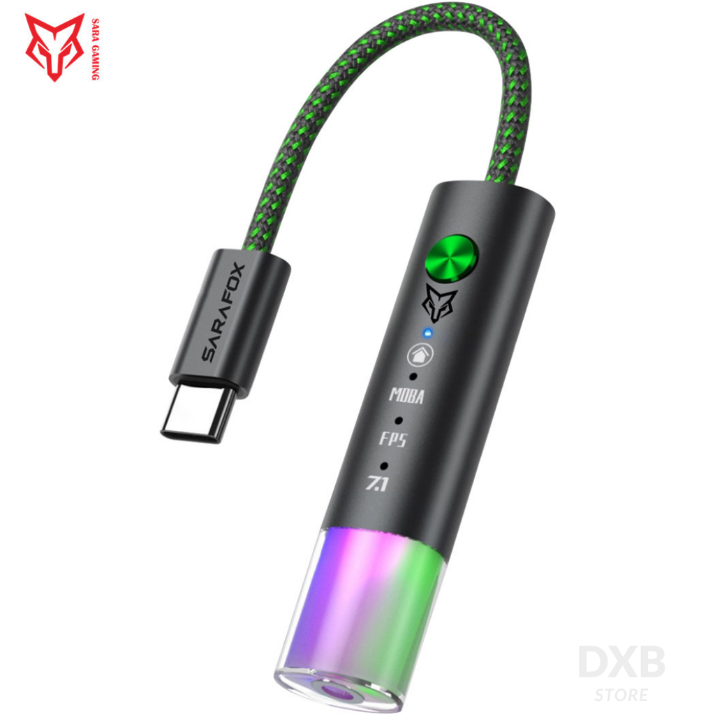 Sarafox G25 Virtual 7.1 Gaming Sound Card