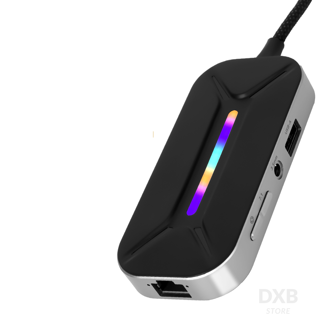 Sarafox XS6 Gaming Hub – 6in1 Type-C