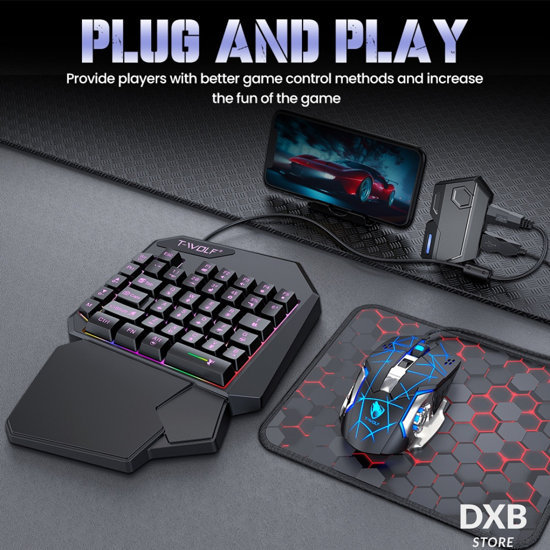 T-WOLF TF900 Gaming Keyboard & Mouse